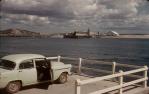 <span class="caption-caption">Sugar terminal, Townsville</span>, c1960s. <br />Slide, collection of <span class="caption-contributor">John Thun</span>.