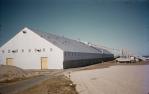 <span class="caption-caption">Sugar terminal, storage shed and intake conveyor, Mackay</span>, 1958. <br />Slide, collection of <span class="caption-contributor">Richard Hopkins</span>.