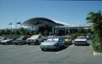 <span class="caption-caption">Entrance to airport, Mackay</span>, 1986. <br />Slide by <span class="caption-publisher">Michael Keniger</span>, collection of <span class="caption-contributor">University of Queensland Library</span>.