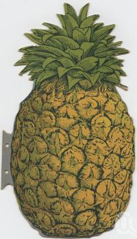 <span class="caption-caption">Pineapple invitation</span>, 1920. <br />Ephemera, collection of <span class="caption-contributor">John Oxley Library, SLQ</span>.