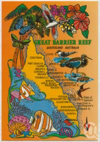 <span class="caption-caption">Queensland, The Sunshine State</span>, c1970-2000. <br />Postcard, collection of <span class="caption-contributor">Murray Views Collection</span>.