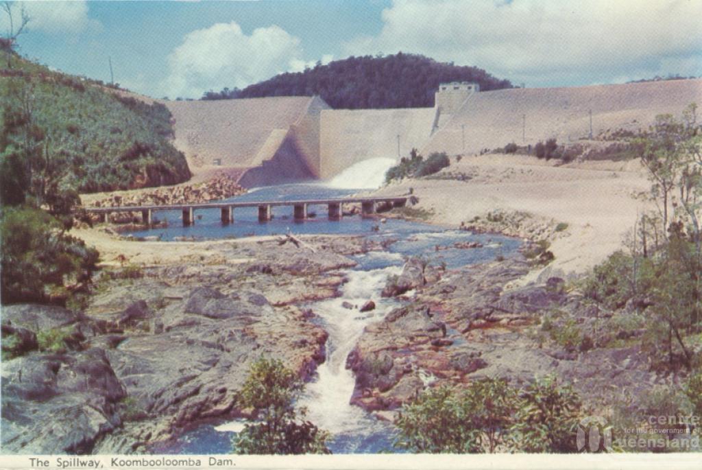 The spillway, Koombooloomba Dam, south of Ravenshoe Queensland Places