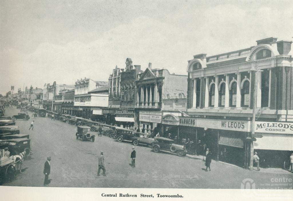 Central Ruthven Street, Toowoomba Queensland Places