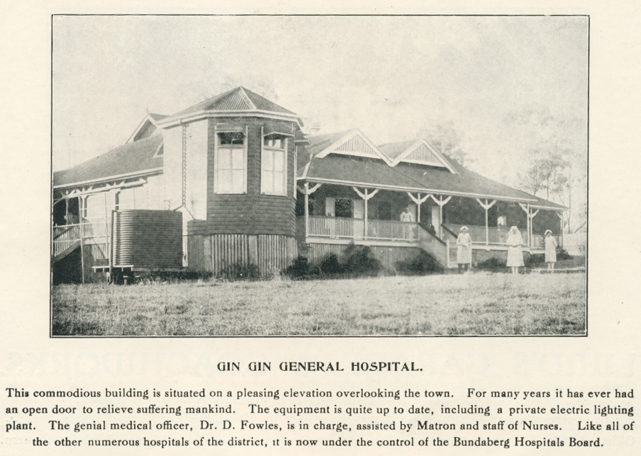 Gin Gin General Hospital Queensland Places