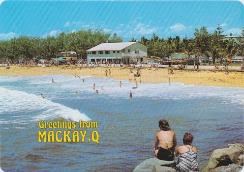 mackay harbour postcard genre queenslandplaces au queensland